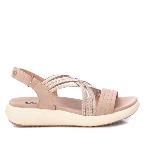 NEW XTI women's wedge sandals in nude - Picture 1 of 5
